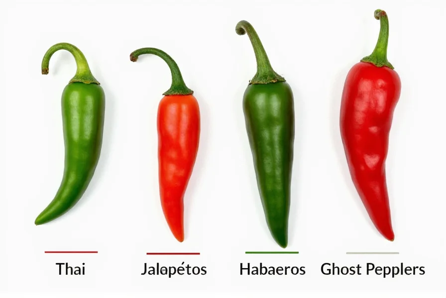 Thailändische Chilischoten: Scoville-Werte & Praxistipps