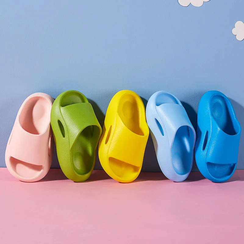 

Cute Children's Toddlers Boys Girls indoor slides Baby Non Slip Bathroom kids bedroom slides slippers