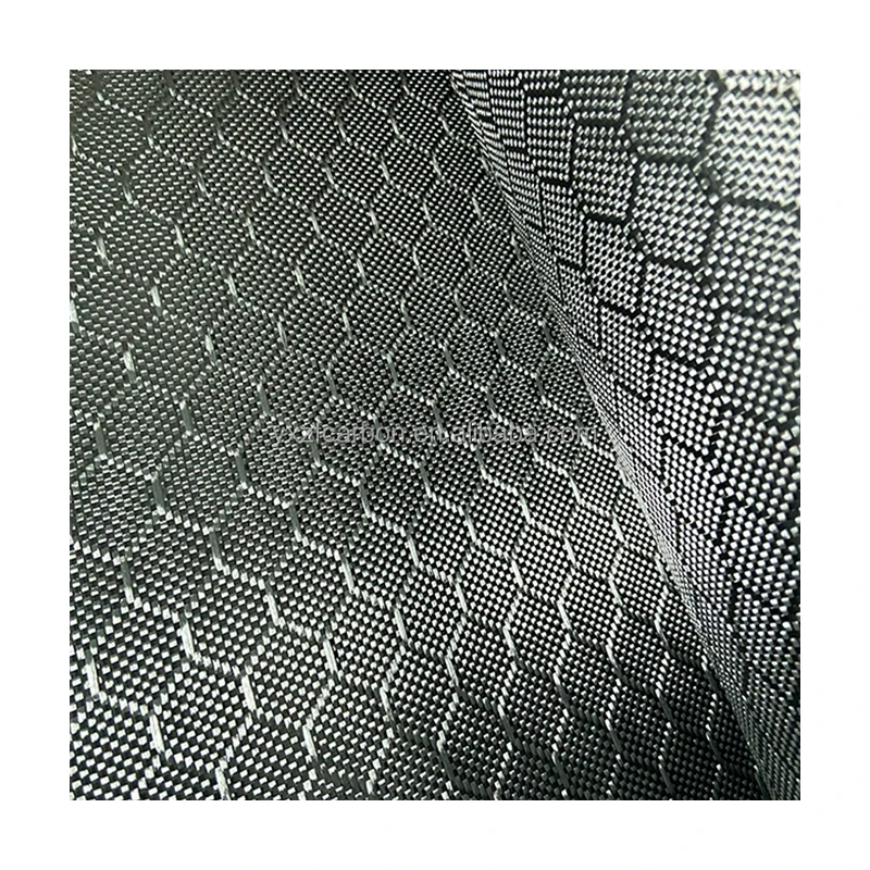 

2023 corrosion resistance 3K hexagon carbon fiber cloth fabric