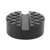 Universal Rubber Cylinder Shape Car Jack Stand Support Pad Rubber Block Slotted Floor