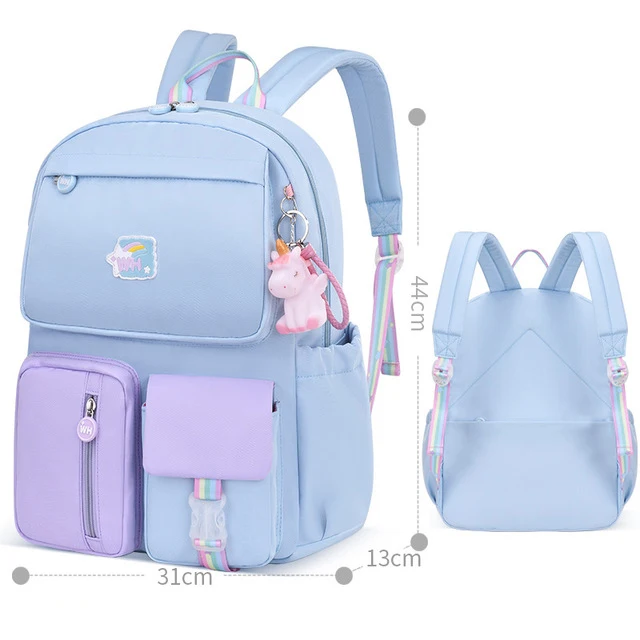 

hot sale Korea Style cute school bag girl with large capacity contrast color backpack Rucksacks school bag