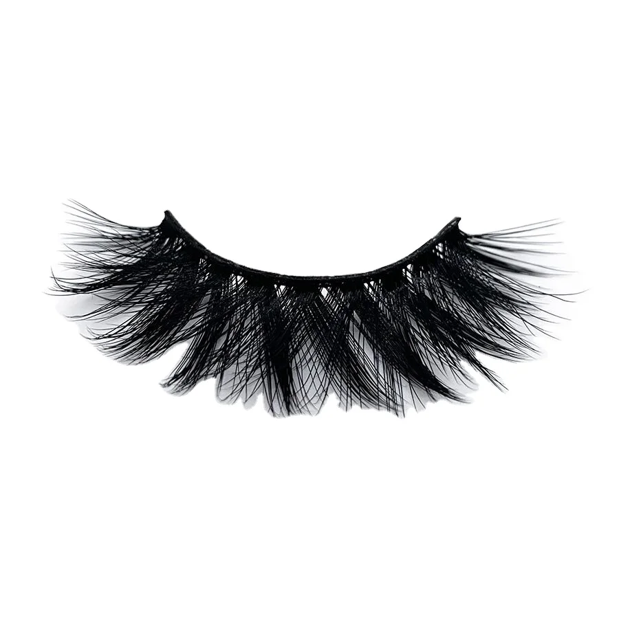 

Wholesale 3D mink hair SD soft long lashes packaging box false eyelashes, Black