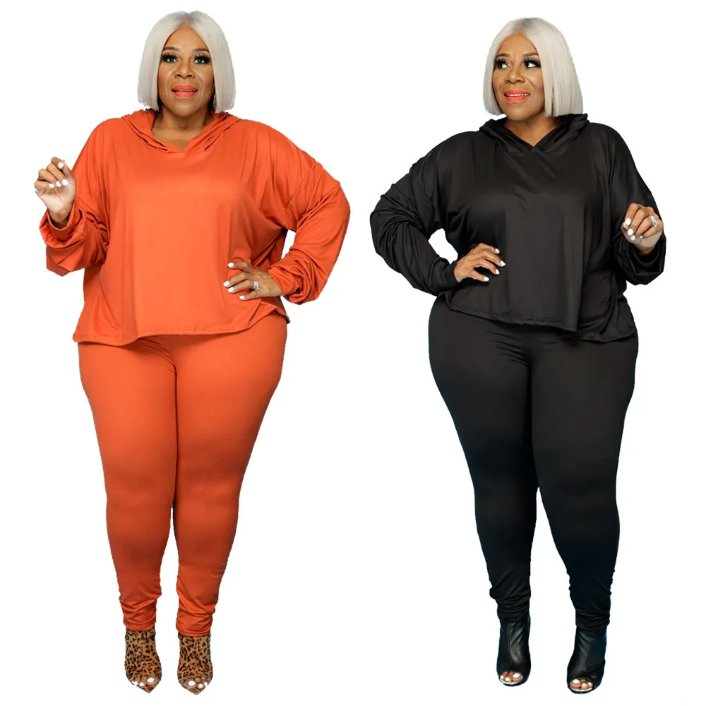 

2021 long sleeve lucky label plus size sexy outfits joggers 2 piece pants outfits women set two piece set women clothing, Custom