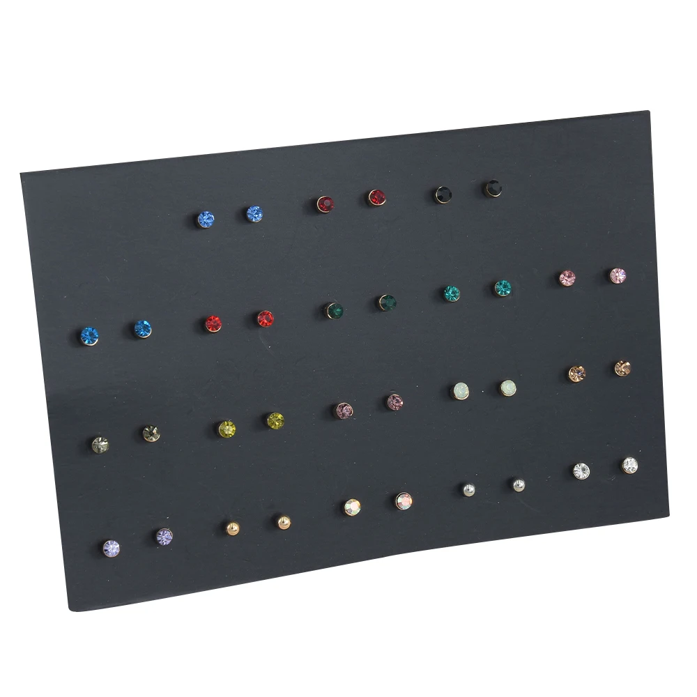 

Veijer Cheap Price 18 piece/set Colorful Small Stud Earrings Set For Women Girls Daily Wear, Gold