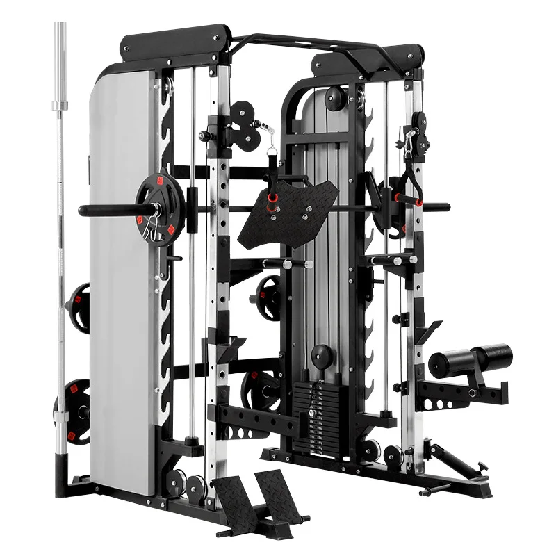 

Hot selling good quality smith machine all in one multi function gym equipment