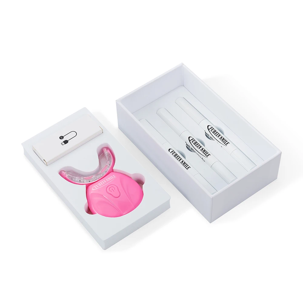 

Remove Yellow Stain Teeth Whitening Kit China Beauty Rotary Bleaching Brush Kit, Pink