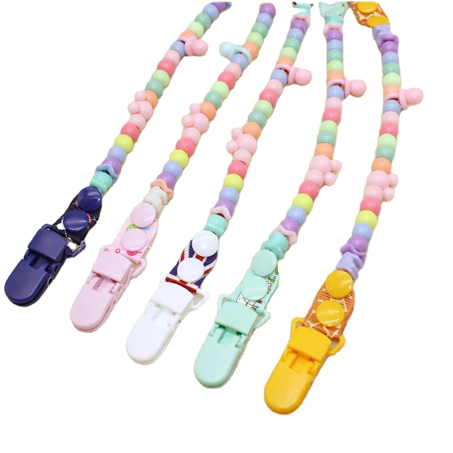 

Fashion Design Plastic Pacifier Clip Baby Pacifier Holder Clip