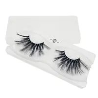 

Private Label 3D mink bulk natural eye lashes 25mm eyelashes