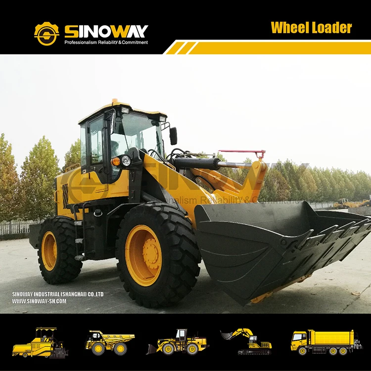 Mini Wheel Loader Sinoway Swl20f Small Payloader With Rock Bucket Buy