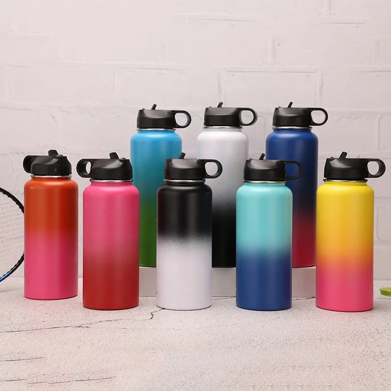 

Ready to ship Eco friendly Double wall vacuum flask Insulated water bottles with custom logo Stainless Steel sports water bottle