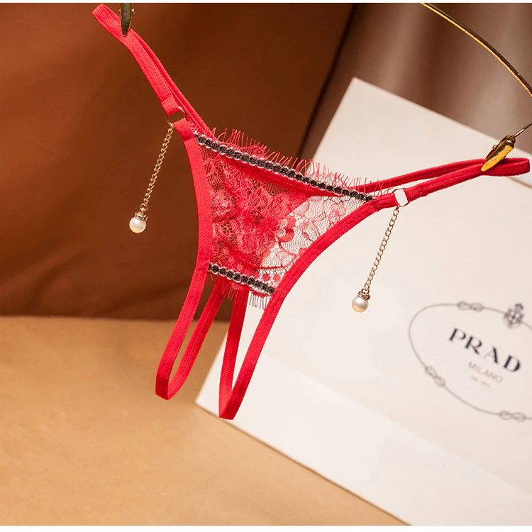 

New Style Fashion sexy one piece thong bikini seamless thong Pendant lenceria