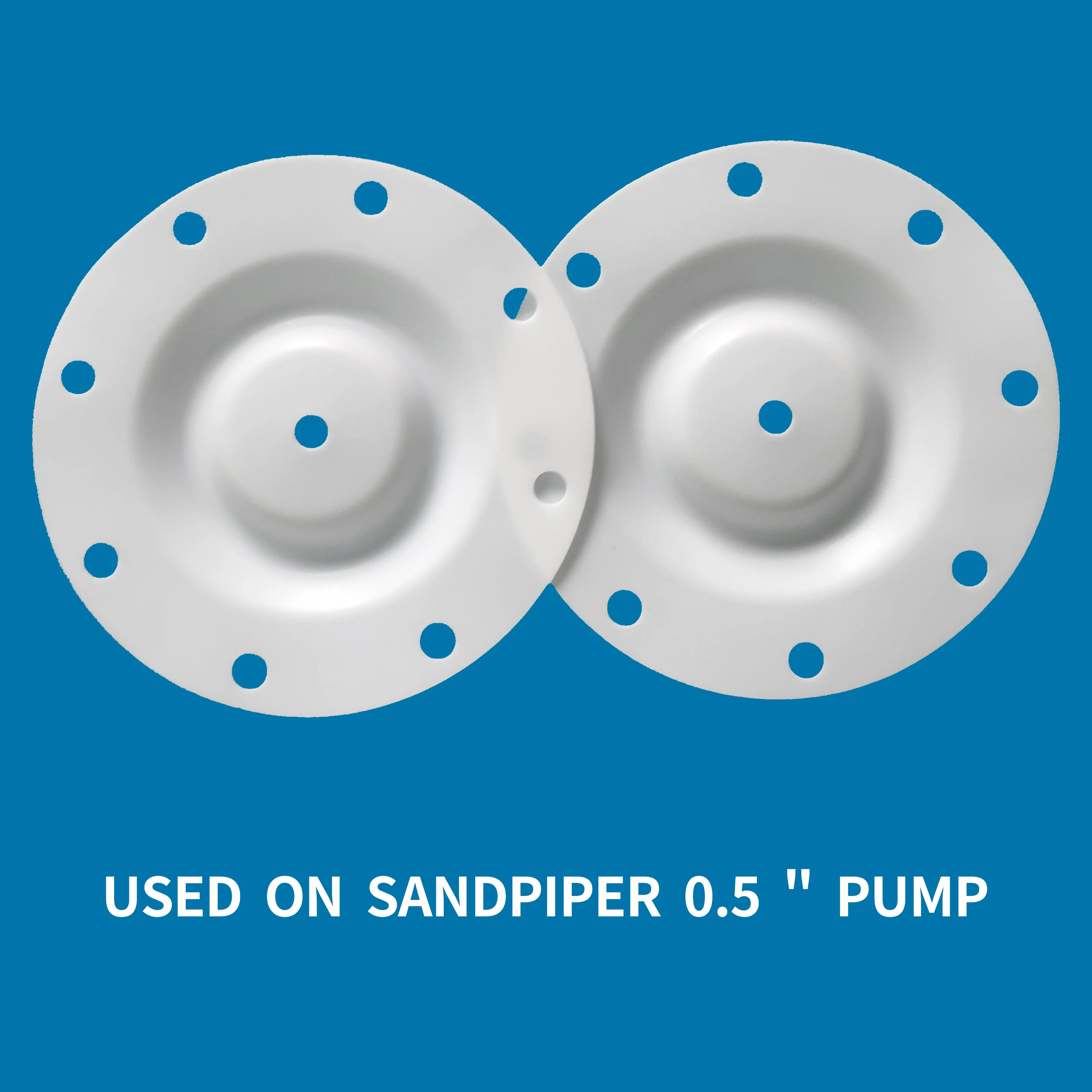 sandpiper pump ptfe diaphragm CF286-096-600 used in pneumatic diaphragm pump diaphragm manufacture