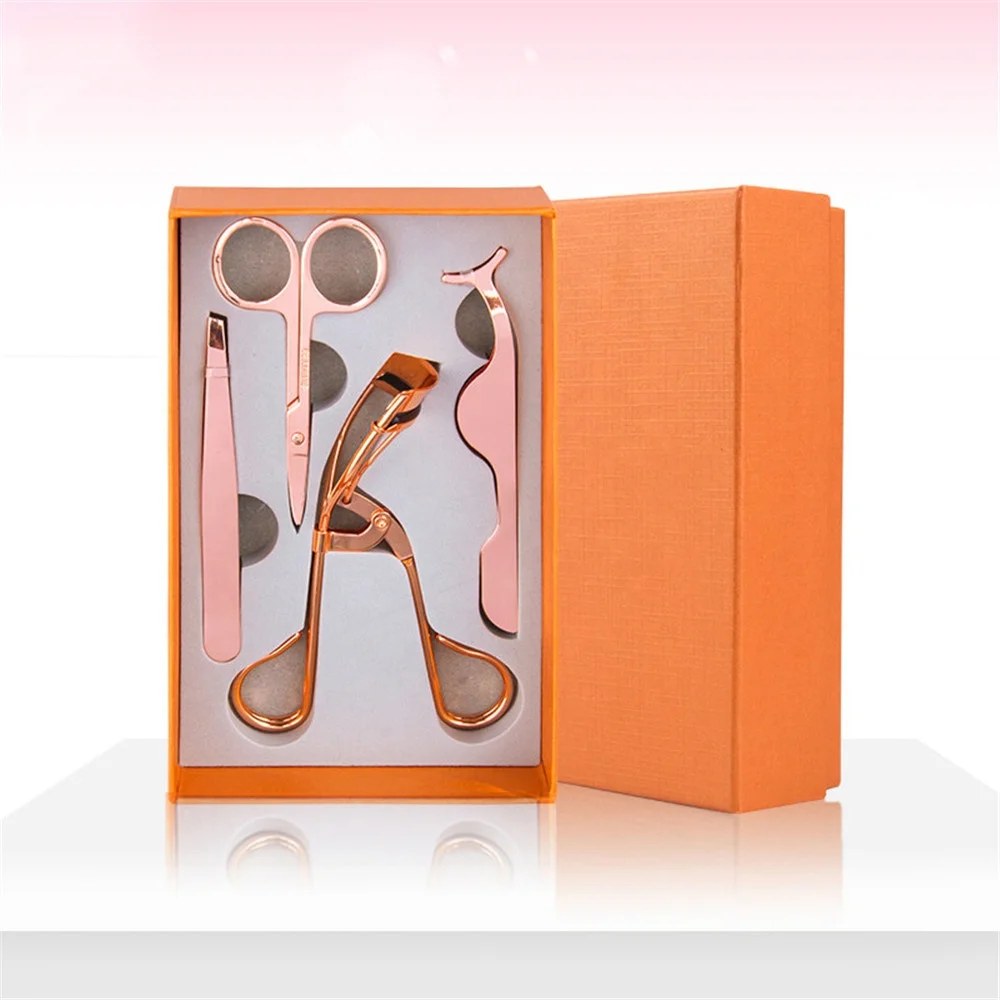 

Stainless Steel Rose Gold Color Lash Tweezer Eyelash Extension Tweezers
