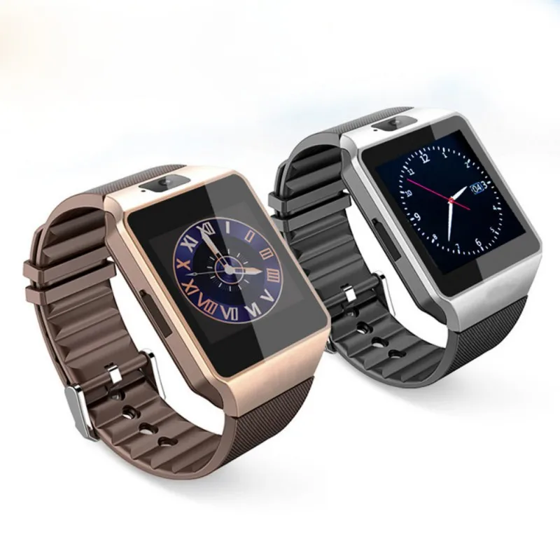 DZ09 Smart Watch bluetooth With Camera Wrist Watch SIM Card For Ios Android Phones Support Multi language wristwatches watches