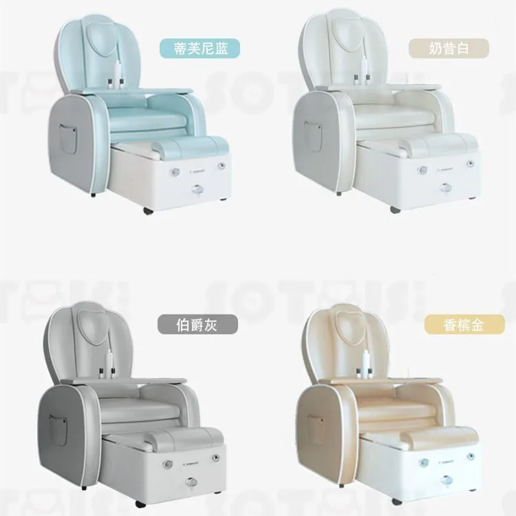 Hot Sale Manicure Pedicure Foot Spa Chair Sofa Massage Pump Pipeless