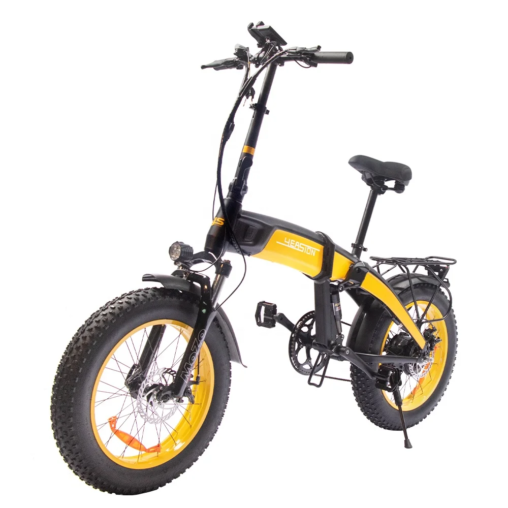 

US Warehouse 20 Inch Mountain Bike 1000W Motor Snow Bike 14Ah Lithium Battery Electric Bicycle Fat Tire Folding Electric Bike