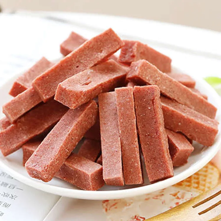
Health Food hawthorn strips with Chinese yam 