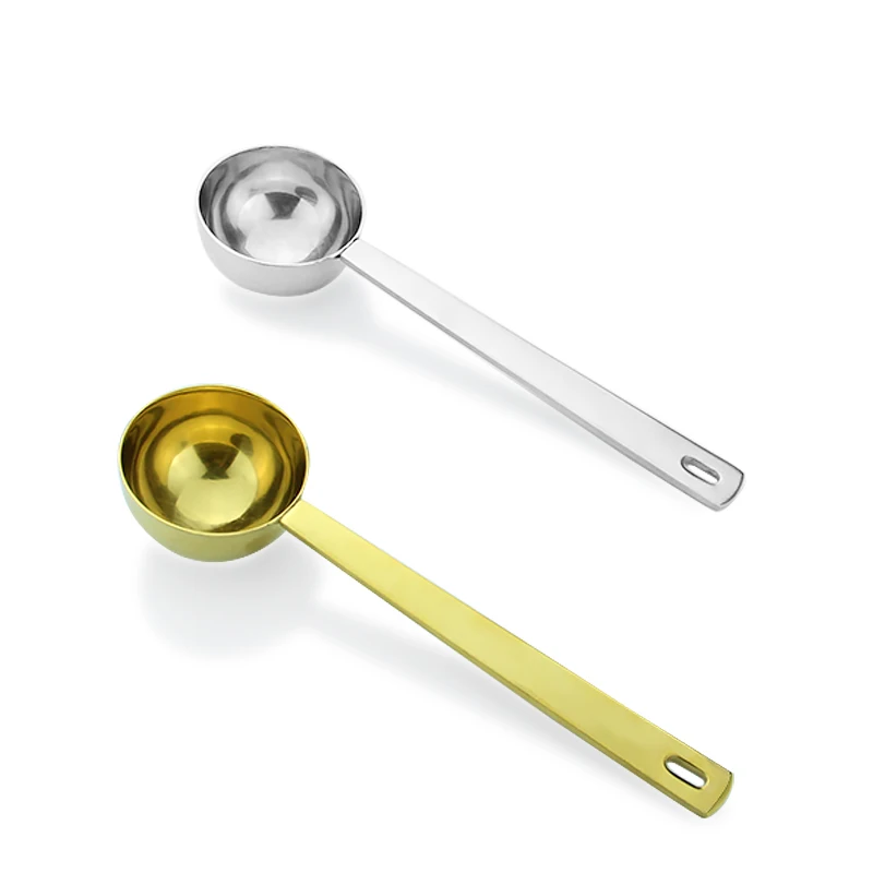 

Stainless Steel15ml 30ml Coffee Scoop Tablespoon Measuring Spoon, Silver