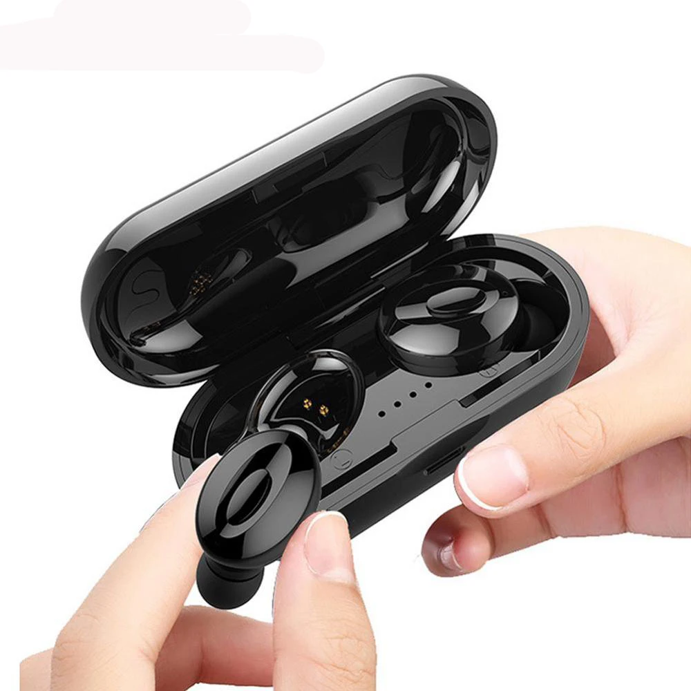 

Waterproof Mini Headset 3D Stereo Sport Earpiece XG15 BT V5.0 Earphones Wireless Headphones in-ear earpiece super mini