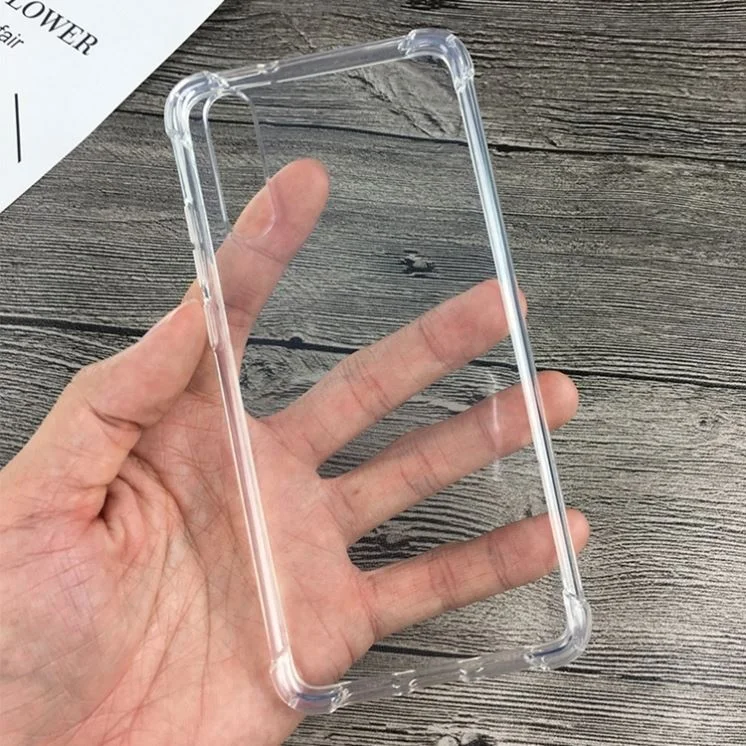 

Slim Airbag Tpu Phone Case Back Cover For Huawei P20, Clear,