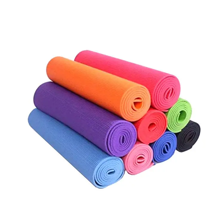 

Gymnastics Equipment Gym Exercise Custom Print Logo Eco Friendly PVC Yoga Mat, Customized color