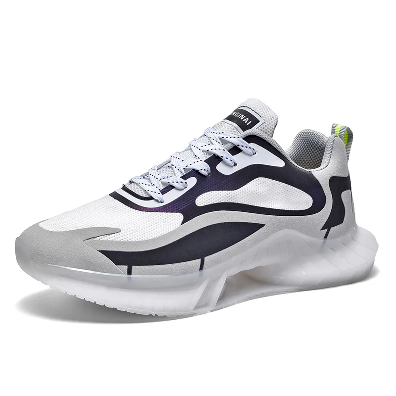 

2021 design high quality customized men's jogging shoes sports casual shoes