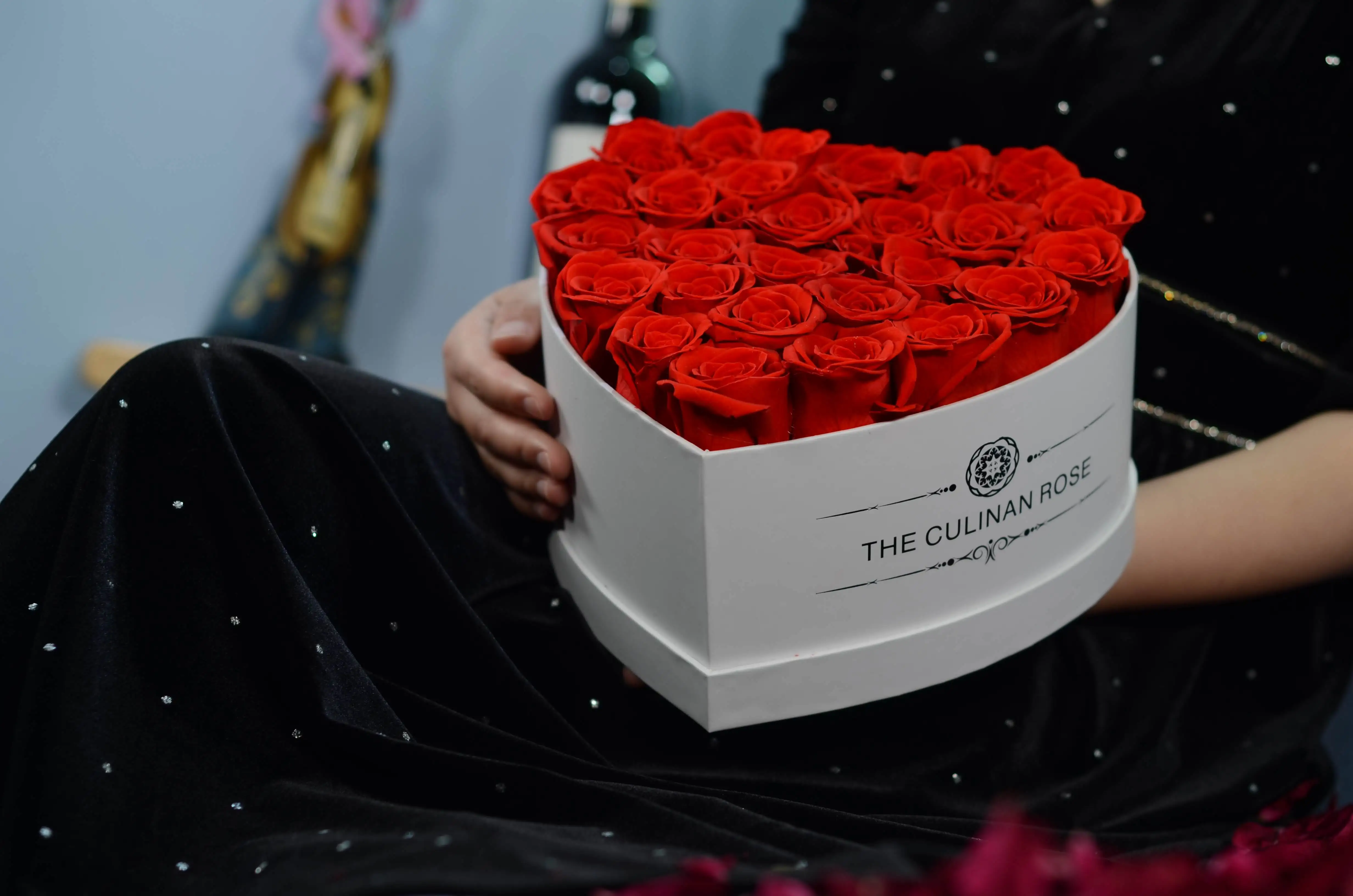 Custom Decorative Heart Gift Box Dropship Valentine Rose Eternal