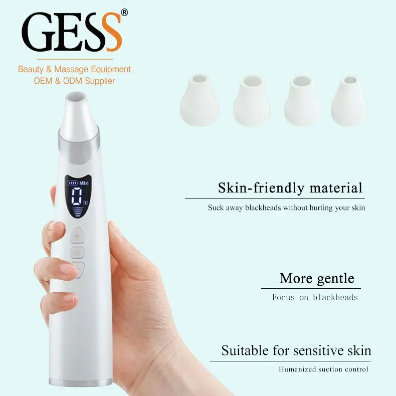 

GESS New Arrival Suction Blackhead Remover Machine, White