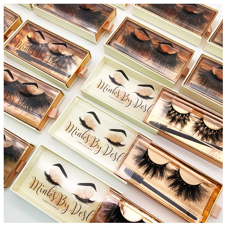 

wholesale eyelashes mink eyelashes and packaging eyelash vendor customized boxes