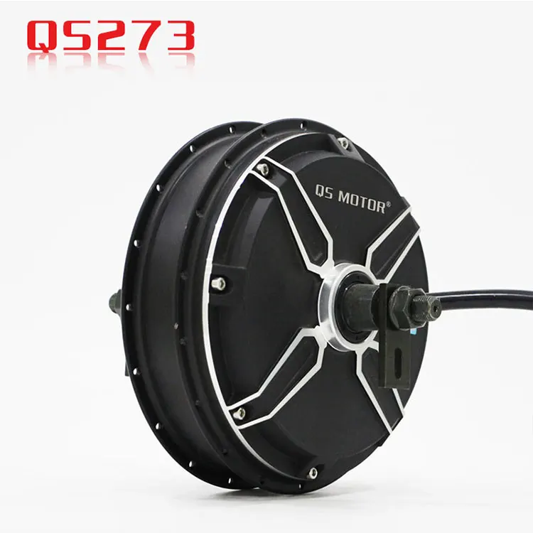 

10000W 20kW Peak power Brushless DC Electric Bike Spoke Hub Motor, Black