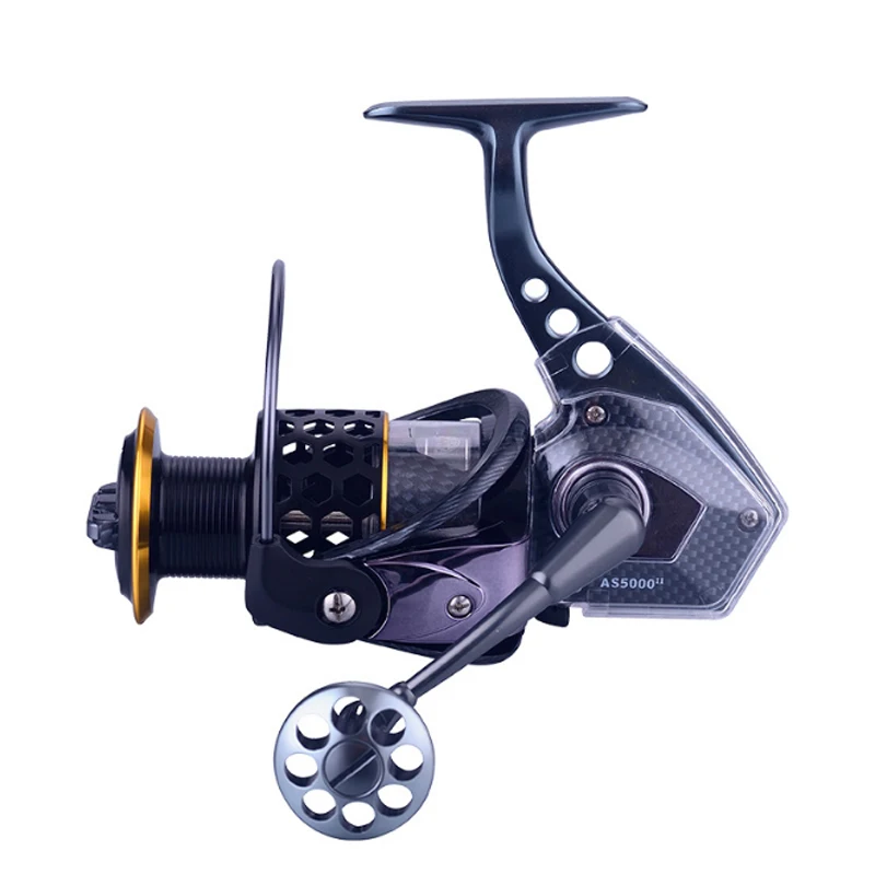 15+2BB Double Axle System Metal custom Waterproof dust-proof fishing reel Saltwater Fishing Gear 8000 fishing reel