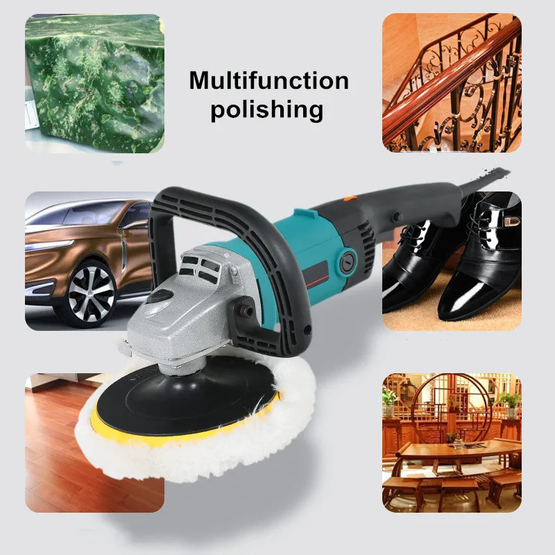 
8 speed adjustable rechargeable portable rotary micropolisher auto polisher 