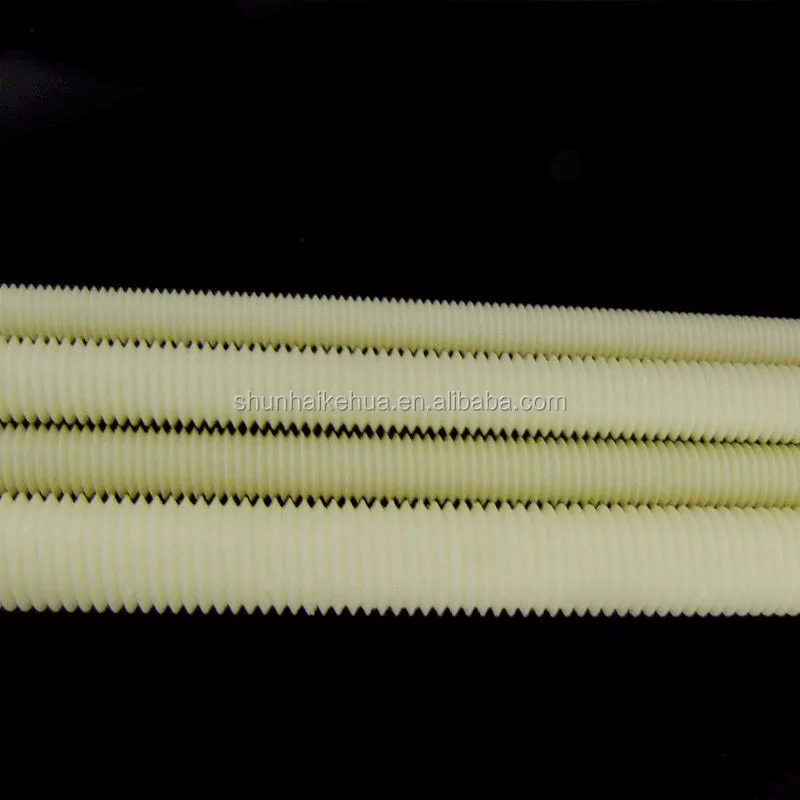 Nylon 66 Plastic Full Thread Rod Buy Threaded Round Nuts,Round