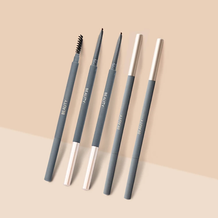 

Double head rotating automatic eyebrow pencil eyebrow pencils slim waterproof private label eyebrow pencil for eye brow, 5 colors