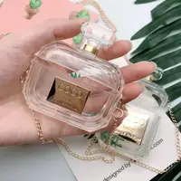 

Free Sample Factory Wholesale Brand Perfume Bottle Transparent Earphone Cover Cover for Airpods1 / 2 Waterproof Headphone Case