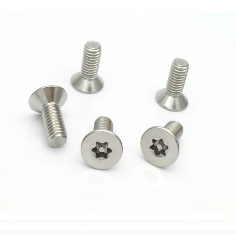 

China high quality Gr5 DIN7991 titanium torx countersunk screw