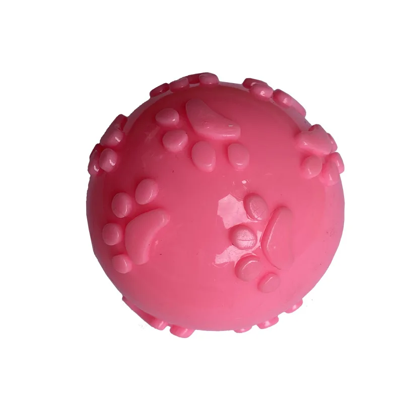 

Dog Cat Sounding Toys Squeaky Chewing Accessories Playing Rubber Pet Balls, Picture