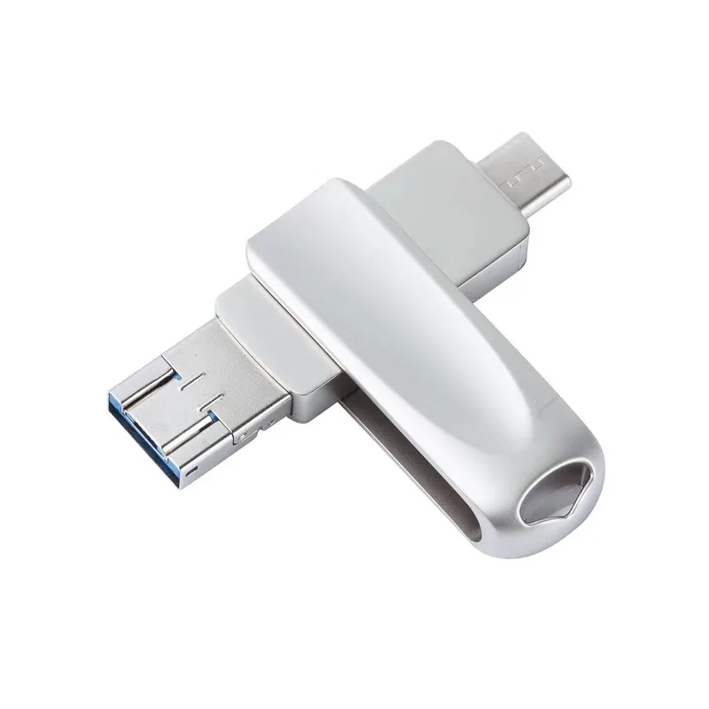 3 IN 1 usb pen drive 3.0 128gb For IOS Android mobile Instant Share or Transfer Files Phone OTG USB Flash Drives - ANKUX.COM