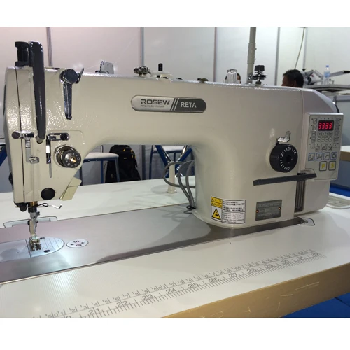 rosew 9000b-d4 电脑锁线缝纫机全功能不锈钢板