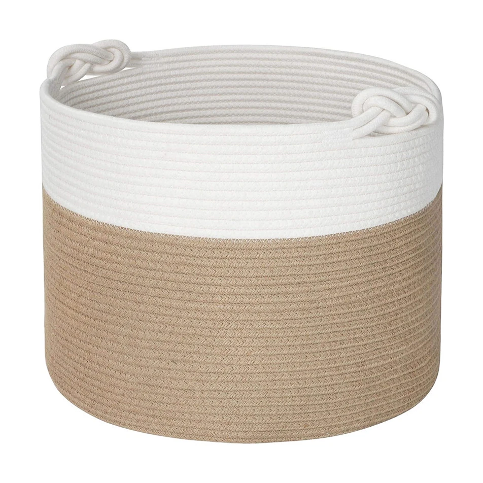 

cotton jute rope plant basket kids toys sundries jute basket