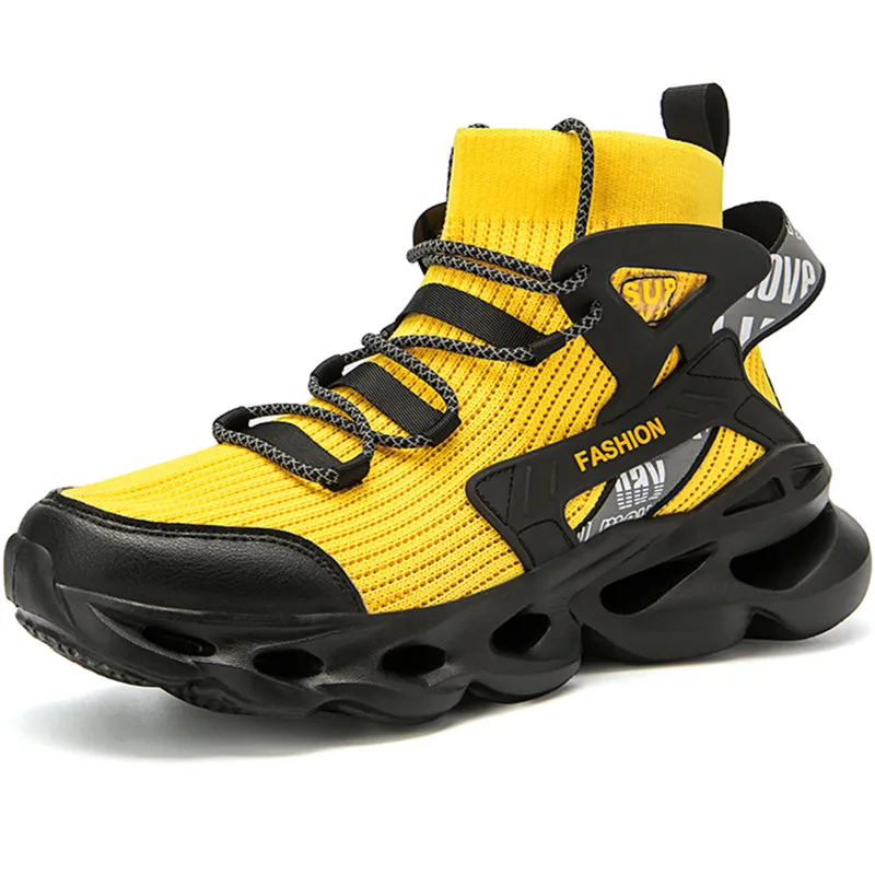 

Dropshipping Custom Logo Men's Breathable Sock Sneakers Fashion Trend Men Casual Sneaker Leisure Shoes for Male Plus Size