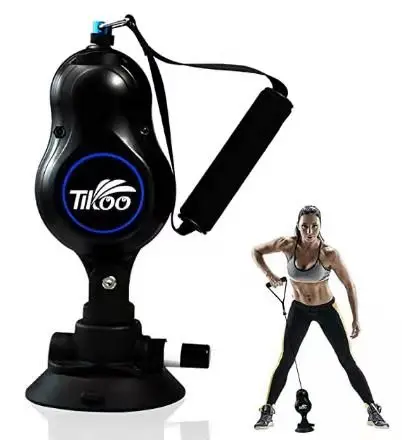 

Fitness Bands Workout Equipment Multi Function Outdoor Fitness Equipment Endless Rope Trainer, Black