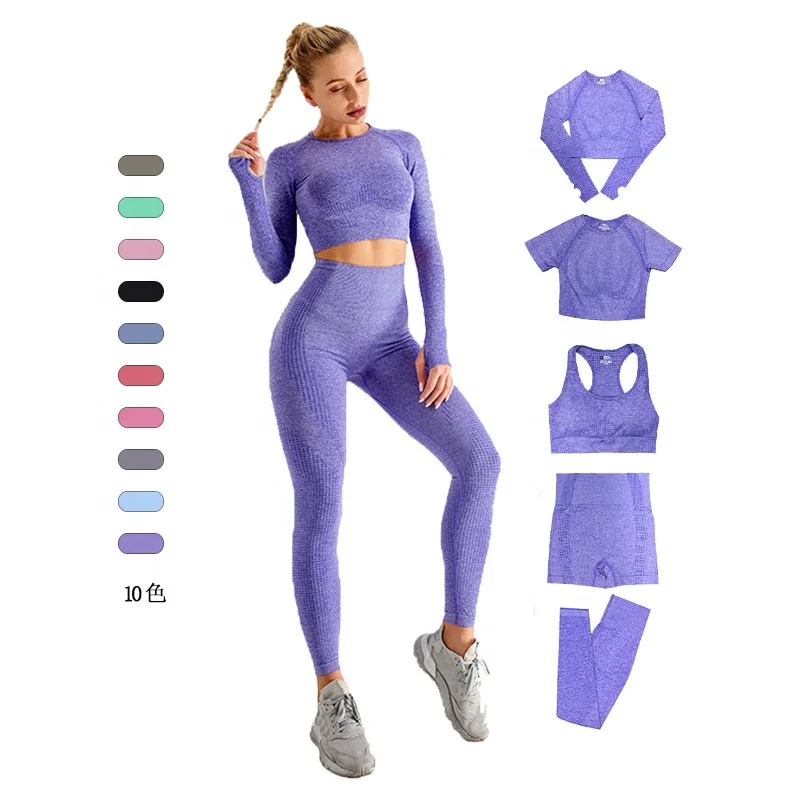 

Aerial GYM Hammock Set Private Label Fitness Sleeveless Tank Top Seamless Bodycon Legging Yoga Sets