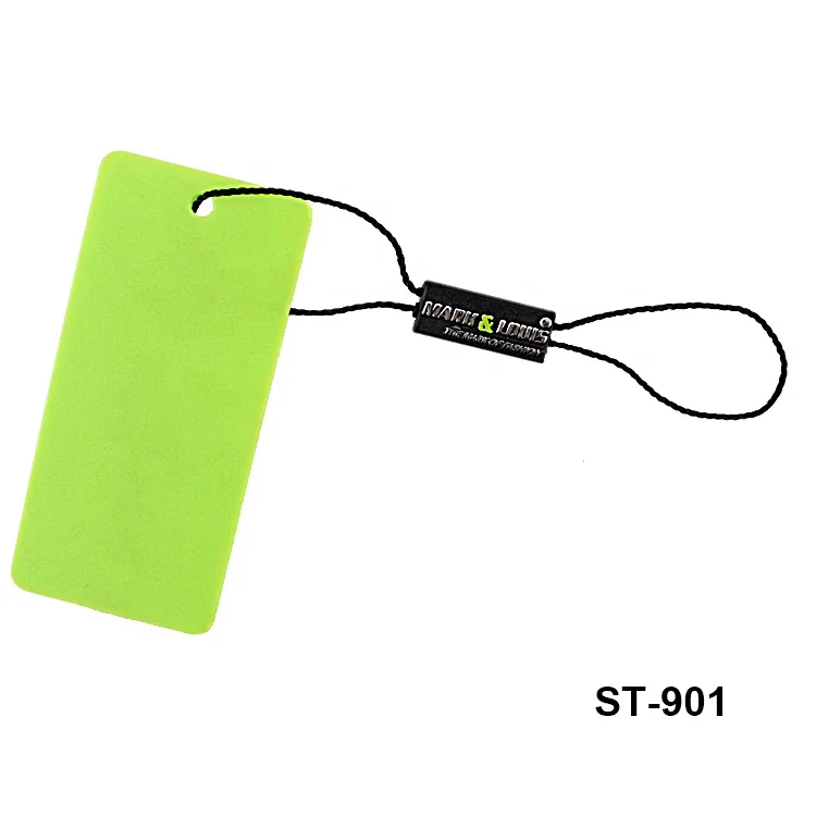 
Best quality plastic lock garment plastic string seal tag for clothing 