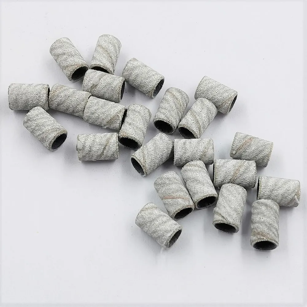 

Zebra White Manicure Tool Spiral Sanding Band