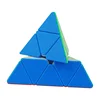 magic pyramid puzzle 8cm plastic speed plastic triangle cube for sale