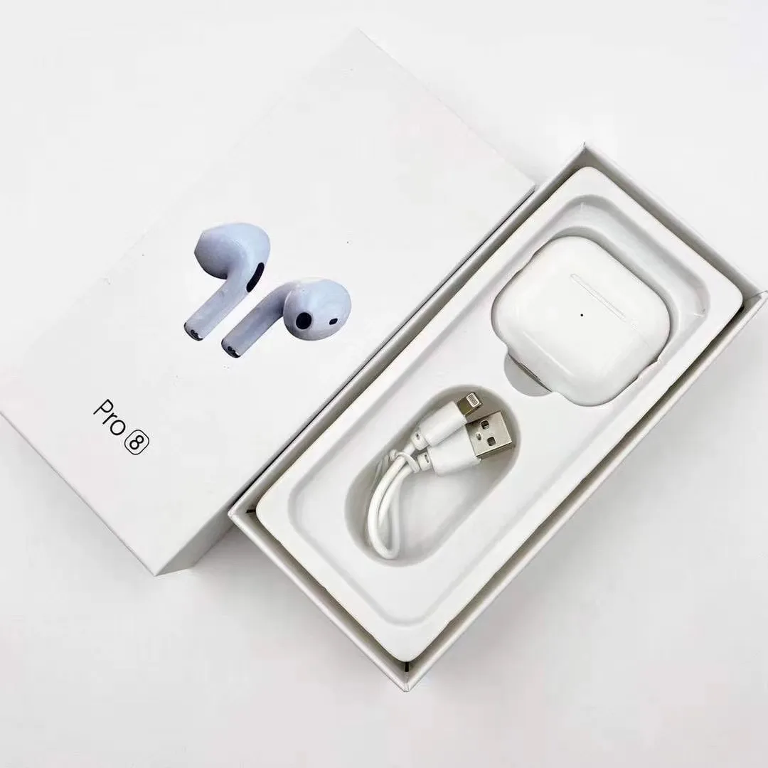 

2021 New tws pro 8 hands free earphone wireless mini earbuds headset air pro8 tws wireless headphone