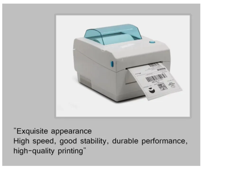 Fast Dispatch Thermal Label Printer 4x6 High Quality Jpcc410 Direct