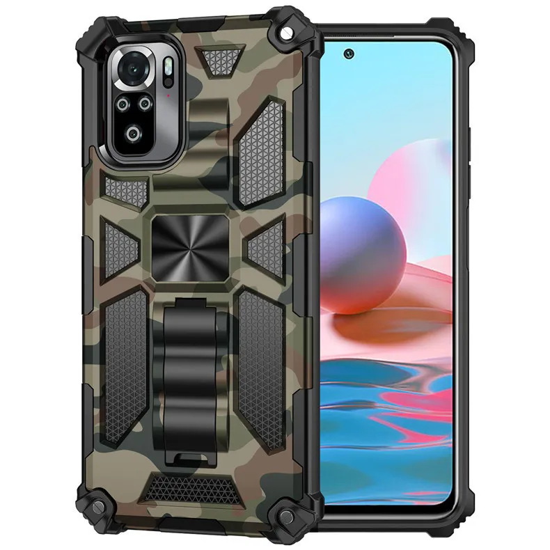 

Funda X3 NFC M4 Pro 5G army camouflage armor magnetic phone case poco x4 pro