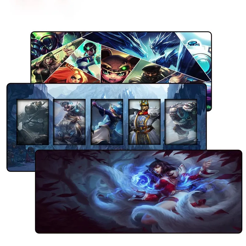 

Wholesale extend gamer durable waterproof mouse pad material league of legend lol for gaming